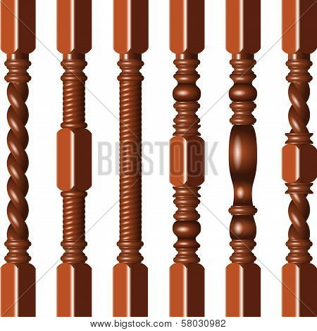Hardwood Spindles