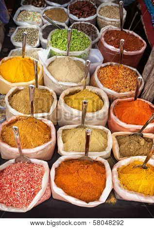 Indian Colorful Spices
