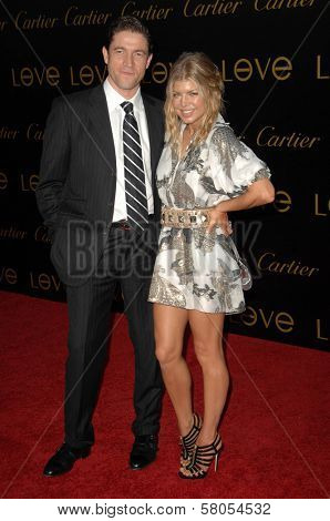 Frederic de Narp and Stacy Ferguson  at Cartier's 3rd Annual Loveday Celebration. Private Residence, Bel Air, CA. 06-18-08