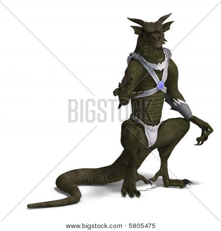 Fantasy Dragon Warrior