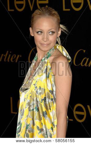 Nicole Richie  at Cartier's 3rd Annual Loveday Celebration. Private Residence, Bel Air, CA. 06-18-08