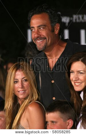 Brad Garrett and family  at the World Premiere of 