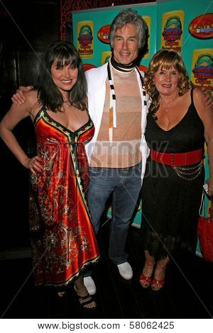 Devin DeVasquez with Ronn Moss and friend  at Devin DeVasquez's Birthday Party. Beso, Hollywood, CA. 06-25-08