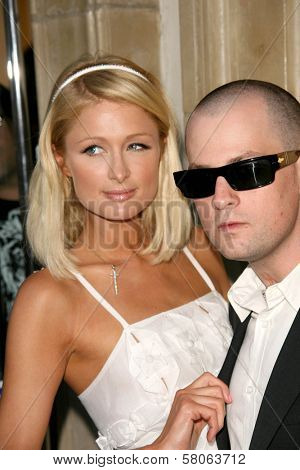 Paris Hilton and Benji Madden  at the Gallery Opening of 