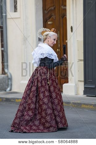 Arles, Woman With Traditional Costume