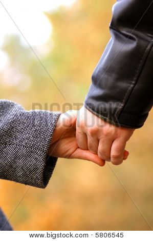 มือในมือ