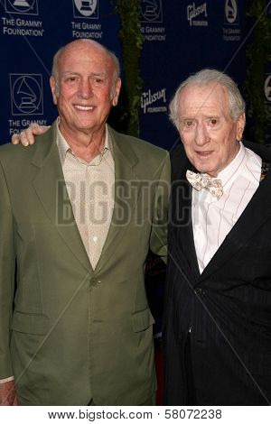 Jerry Leiber and Mike Stoller at the Grammy Foundation's Starry Night Gala. University of Southern California, Los Angeles, CA. 07-12-08