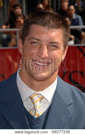 Tim Tebow  at the 2008 ESPY Awards. Nokia Theatre, Los Angeles, CA. 07-16-08