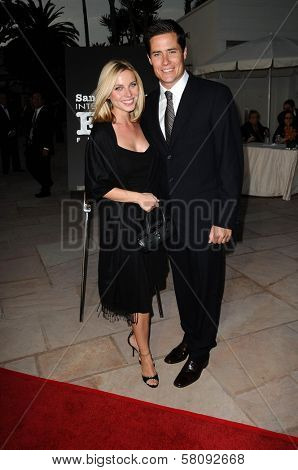 Ivana Bozilovic and Andrew Firestone   at SBIFF's 3rd Annual 'Kirk Douglas award honoring Excellence in film'. Biltmore Four Seasons Hotel, Santa Barbara, CA.10-02-08