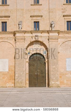 Sanctuary of Santa Maria di Leuca. Puglia. Italy.