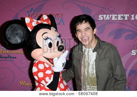David Archuleta  at the Sweet 16 Celebration for Miley Cyrus. Disenyland, Anaheim, CA. 10-05-08