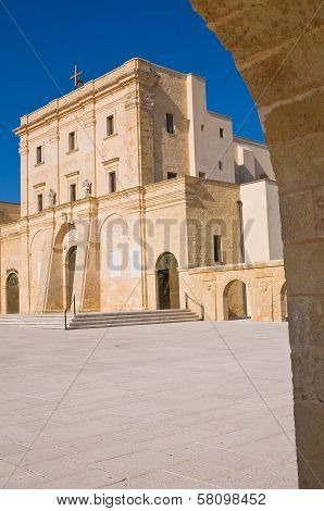 Sanctuary of Santa Maria di Leuca. Puglia. Italy.