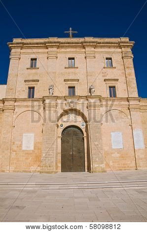 Sanctuary of Santa Maria di Leuca. Puglia. Italy.