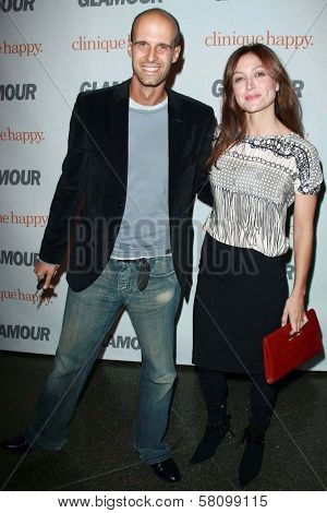 Edoardo Ponti and Sasha Alexander  at the 2007 Glamour Reel Moments Party. Directors Guild Of America, Los Angeles, CA. 10-09-07