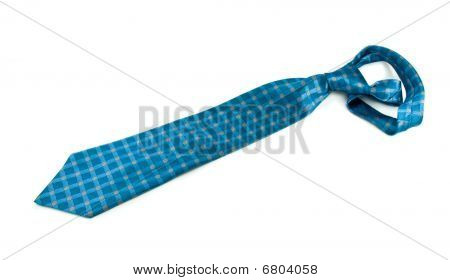 Blåt slips