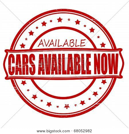 Cars Available Now