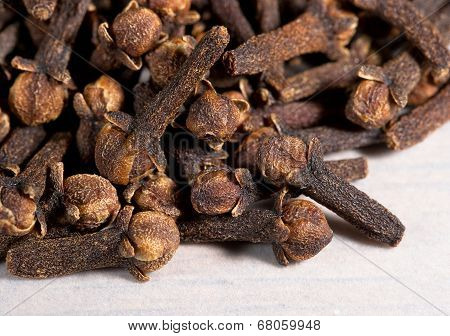 Pile Of Cloves (eugenia Caryophyllata)