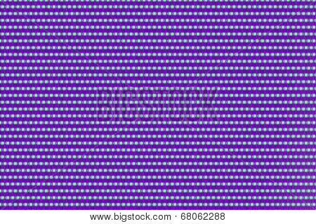 Intertwined grid - celadon and purple ornate netting.