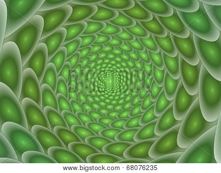 Green round