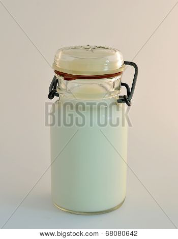 American Vintage Milk Bottle.