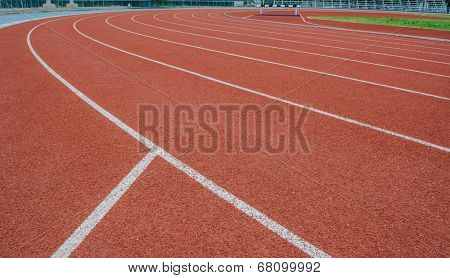 Athletics Track Lane
