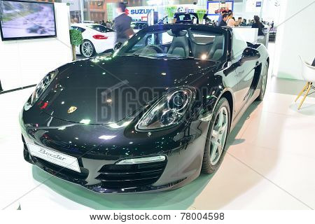 Nonthaburi - December 1: Porsche Boxster Car Display At Thailand International Motor Expo On Decembe