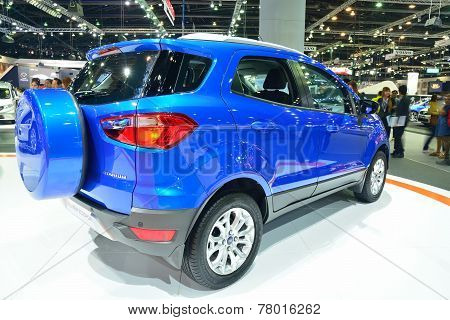 Nonthaburi - December 1: Ford Ecosport Car Display At Thailand International Motor Expo On December