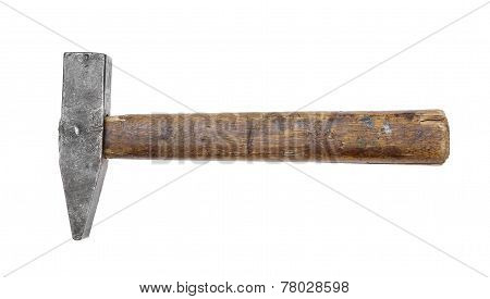 Hammers Big Large Medium Small Wooden Handle Working Vintage Isolated Construction Steel Rusted