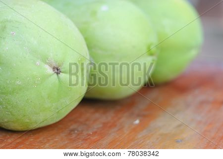 Two Papayas