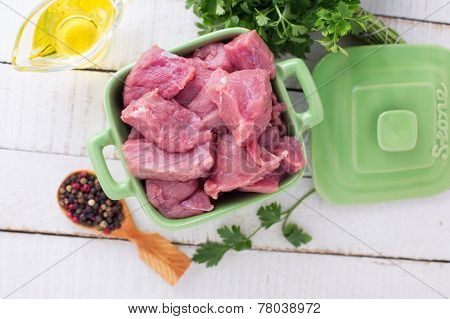 Fresh Raw Meat