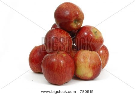 Pile Äpfel