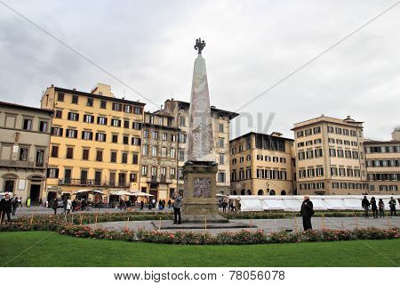 The Piazza Of Santa Maria Novella