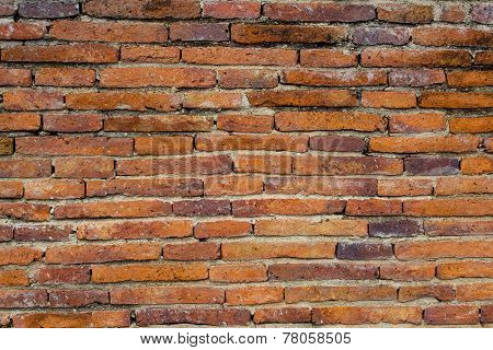 Background Of Old Brick Wall Texture