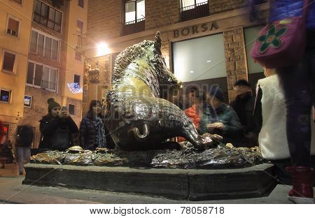 The 'porcellino' Fountain, Florence