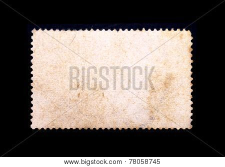 Rear Vintage Postage Stamp