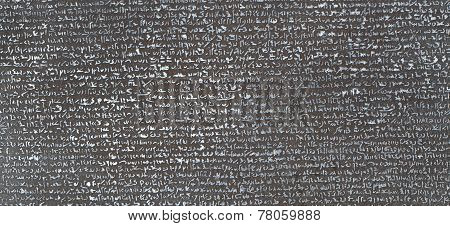 Old Font Texture