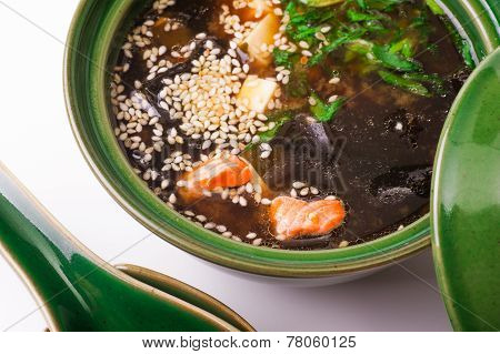Salmon Miso Soup