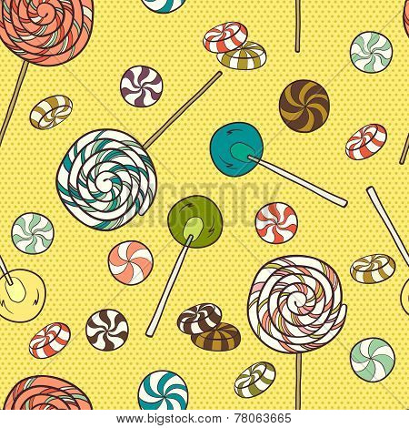 Cartoon Candys.