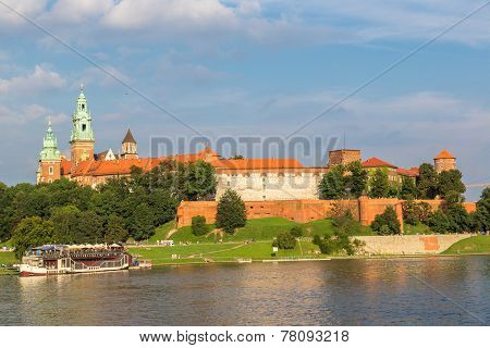 Wawel Castle In Kracow