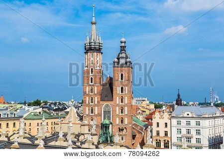 St. Mary's Church In Krakow