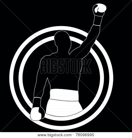 Boxer Winner - Vector Simple