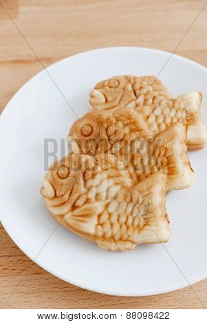 Taiyaki of japanese traditional baked sweets