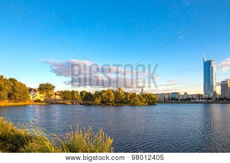 June 24, 2015: Nemiga, Belarus Minsk