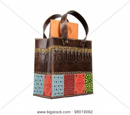 Ethnic Indian Metal Hand Bag