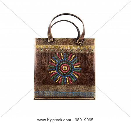 Ethnic Indian Metal Hand Bag