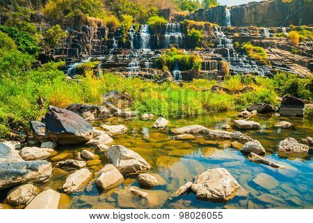 Pongour waterfall, Vietnam