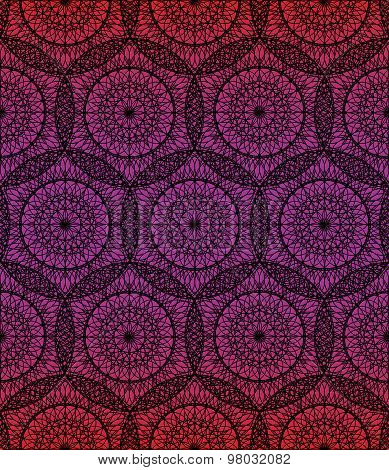 geometric mandala background seamless