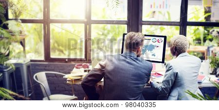 Manager Secretary Collaboration Meeting Discussion Concept