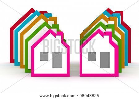 3d models houses symbol