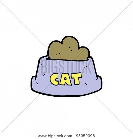 cartoon cat food